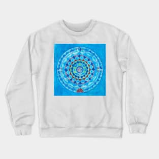 Jungfrau Horoskop Mandala Produkte Crewneck Sweatshirt